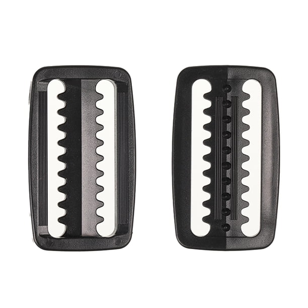 Advancent 2 uds cinturón de peso Keeper plástico nuevo deslizador fuerte tapón accesorios de repuesto artesanías buceo submarino Deportes acuáticos Negro