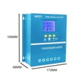 thumbnail image 2 of 90A 70A 60A Solar Charge Controller Auto 12V 24V 36V 48V For Lead Acid Lithium Battery Regulator Dual USB Solar Panel ,Widely Used, 2 of 6