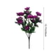 thumbnail image 2 of Real Sentir Flores Artificial Azalea Ramo Rosa Caliente 13.78In, Ornamentos Rojos Oscuros, Simulación Verde para Arreglo de Decoración Del Jardín Del Hogar, 2 of 6