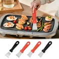 thumbnail image 1 of Multifunctional Ceramic Scraper | High-Strength Stainless Steel Blade | Ergonomic Handle for Kitchen, Tile, Glass & Wall Cleaning | 16.7 x 3.8 cm, 1 of 6
