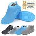 thumbnail image 1 of ComfiTime Fundas Impermeables para Zapatos, Caucho TPE Antideslizante, Fundas Protectoras Duraderas y Reutilizables para Hombres, Mujeres y Niños para Interiores y Exteriores, 1 of 1