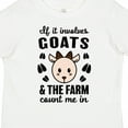 thumbnail image 4 of Inktastic If It Involves Goats & the Farm Count Me in Boys or Girls Toddler T-Shirt, 4 of 5