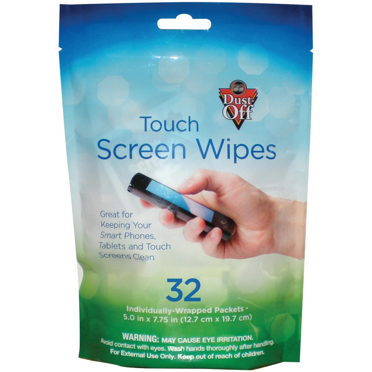 DustOff DTSW32M Screen Wipes, 32 pk