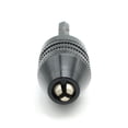 thumbnail image 2 of TMAX Black 1/4 Inch Hex Shank Keyless Chuck Adapter To Hold 1/32 to 1/4 Inch (0.5mm to 6.5mm) Conventional or Microsize Drill Bit, 2 of 4