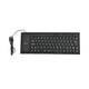 thumbnail image 1 of Teclado Durable Sidaley Impermeable silencioso Flexible USB negro 85 teclas, 1 of 6