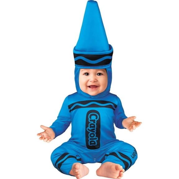 InSpirit Designs, LLC Craylola Crayon Blue Infant Costume | 12-18 Month/M Unisex