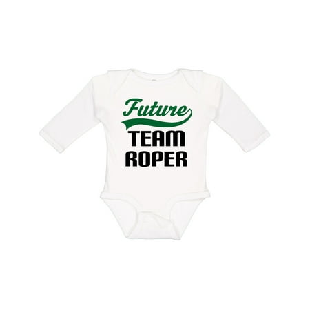 

Inktastic Future Team Roper Gift Baby Boy Long Sleeve Bodysuit