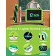 thumbnail image 2 of Tableta de escritura LCD TEKFUN de 12 pulgadas para niños con lápiz óptico verde, 2 of 7
