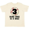 thumbnail image 3 of Inktastic 3rd Birthday Baseball 3 Year Old Boy Boys or Girls Toddler T-Shirt, 3 of 5