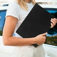 thumbnail image 3 of Dayesque Black Plastic Binder with 20 Clear Sleeve Pockets, Hard Cover Presentation Folder with Sheet Protectors for Documents and Files, 3 of 8