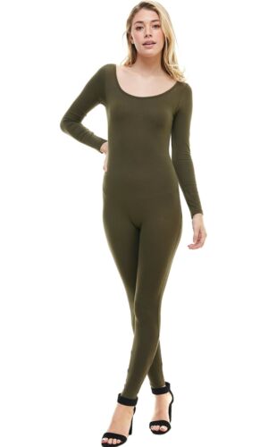 Scoop Neck Full Length Jumpsuit/Catsuit 