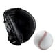 thumbnail image 5 of Guante de béisbol para adultos, guante de softbol de 12.5'' para entrenamiento y principiantes, izquierdo Todo negro, 5 of 9