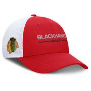 Men's Fanatics Red/White Chicago Blackhawks Centennial Adjustable Trucker Hat