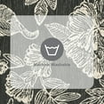 thumbnail image 3 of Mainstays 24 in x 36 in Black & White Floral Outdoor Scatter Rug, 3 of 9