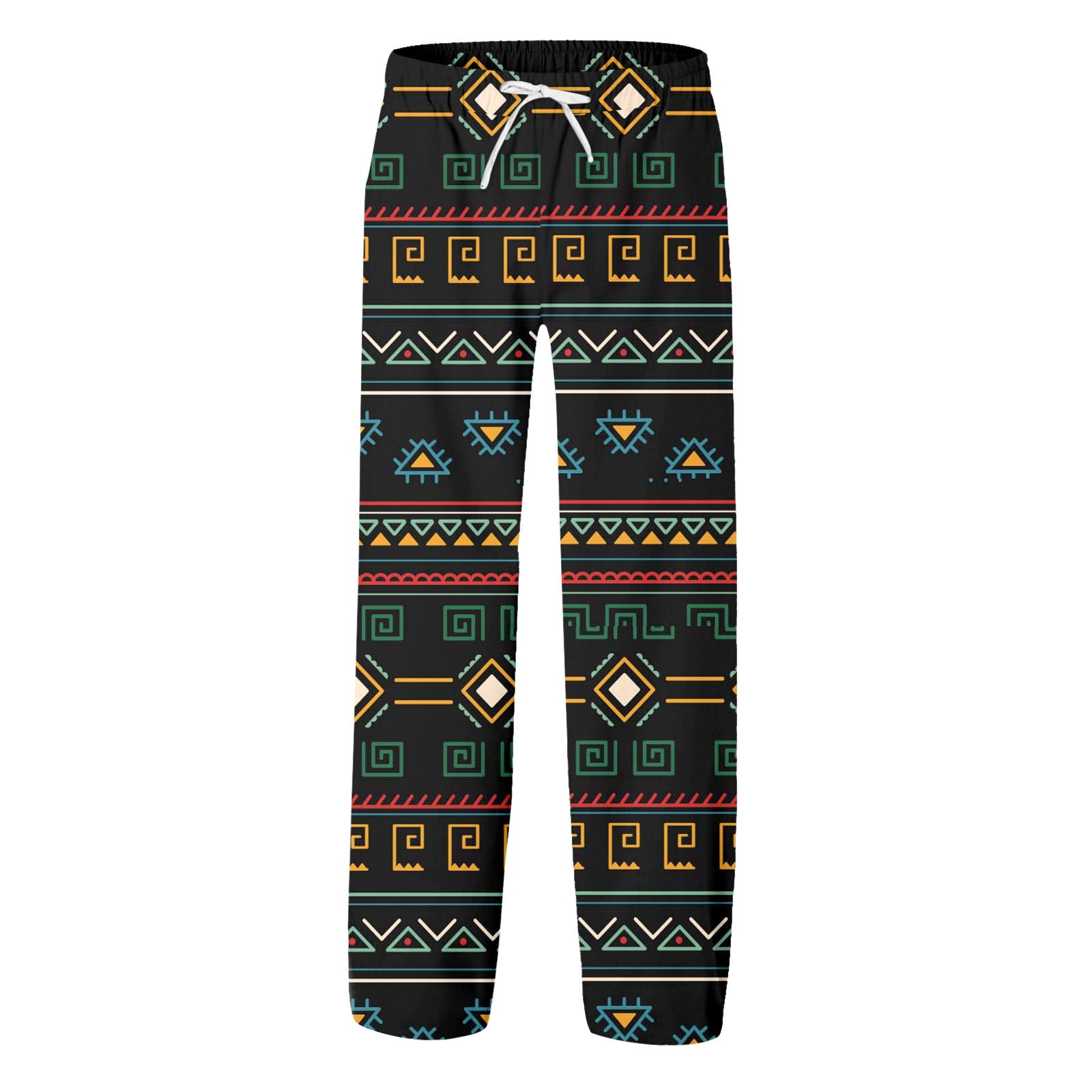 Pantalon Homme Noir Pantalon De Jogging Africain Generisch Style