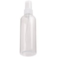 thumbnail image 2 of 4 botellas de spray de 100 ml vacías de plástico transparente para viaje, para maquillaje, cosméticos, atomizadores (con 1 embudo), 2 of 6