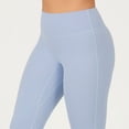 thumbnail image 6 of YITTY Active UltraLuxe High Waisted Leggings for Women, No Front Seam Tummy Control, Buttery Soft, Womens Yoga Pilates Gym, Glacial Blue, S, 25", 6 of 6