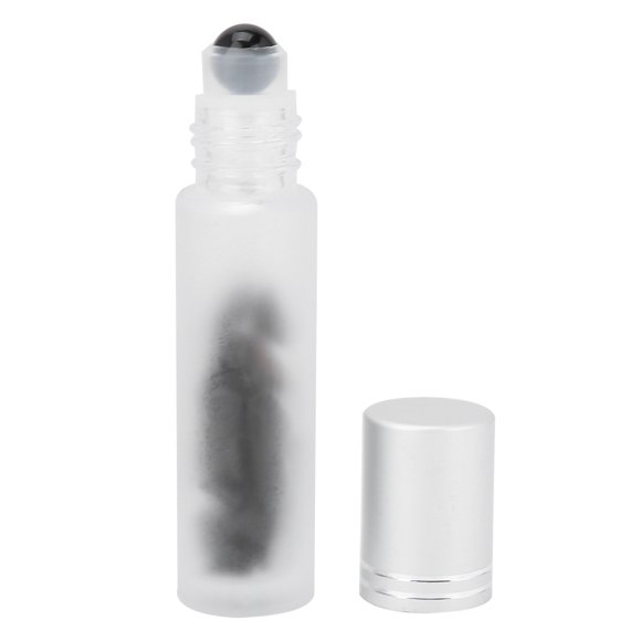 Botella roll-on de vidrio esmerilado Sincero 10 ml bola de obsidiana