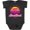 Retro Heather Smoke, variant on Inktastic Summer Enjoy the Sunshine Miami Beach Florida in Pink Boys or Girls Baby Bodysuit