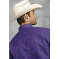 thumbnail image 3 of Roper Western Shirt Mens L/S Snap Purple 03-001-0265-1067 PU, 3 of 3