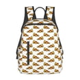 thumbnail image 1 of Disketp Pizza Mochila Ligera e Impermeable, Mochila de Día Resistente para Viajes, Senderismo y Uso Diario para Hombre y Mujer, 1 of 7