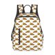 thumbnail image 1 of Balery Pizza Mochila ligera para hombre y mujer: duradera e impermeable, ideal para la escuela, el trabajo, viajes y uso diario., 1 of 7