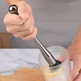 thumbnail image 6 of Multifunctional Stainless Steel Crushed Ice Hammer Cocktail Swizzle Fruit Muddler Pestle Tool, 6 of 9