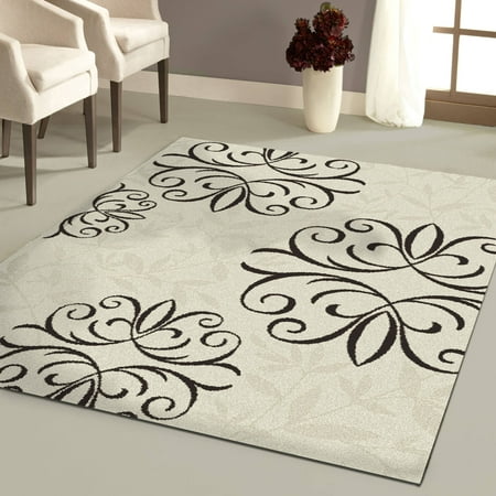 Better Homes and Gardens Iron Fleur Area Rug Available In Multiple Colors And Sizes