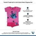 thumbnail image 5 of Textiel Trade Girl's Lilo & Stich Short Pajama Set, 5 of 5