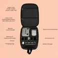 thumbnail image 3 of Sac de Drone à Double Épaule Sac à Dos Portable Messager Poitrine Capacité Voyage Transport Rigide Mode Voyage Étui de Transport Sac à Main pour Accessoires DJI Femmes Gris, 3 of 9