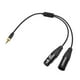 thumbnail image 1 of Cable de luz de etapa de 3.5 mm TRS al cable Hembra Macho 5 pin a Audio de Jack Stereo 3.5 mm TRS masculino a hembra masculina, 1 of 10