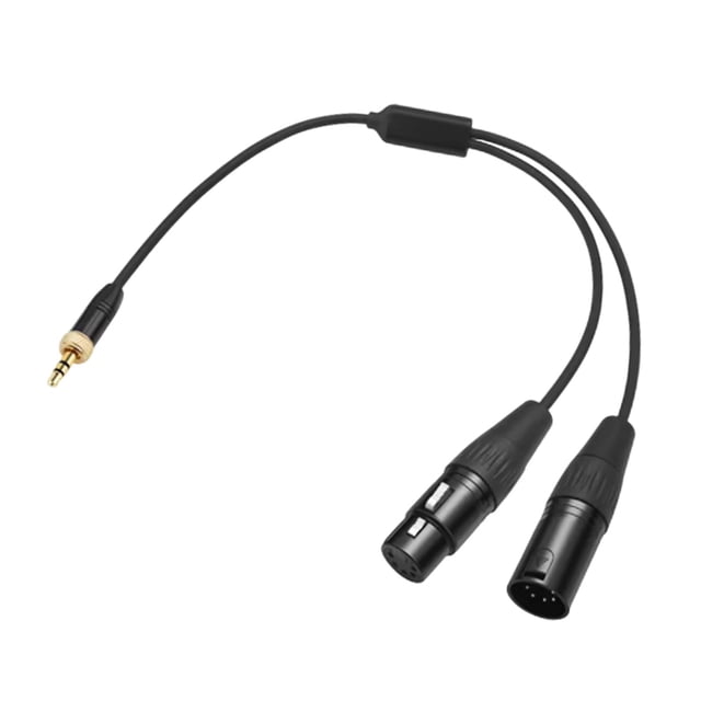 Cable de luz de etapa de 3.5 mm TRS al cable Hembra Macho 5 pin a Audio de Jack Stereo 3.5 mm TRS masculino a hembra masculina