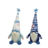 Toteaglile Ocean Festival Gnome Deep Blue Luckily Ocean Faceless Doll Nautical Gnome