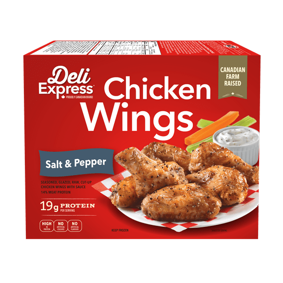 Deli Express Salt & Pepper Chicken Wings, 505 g