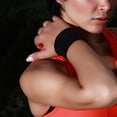 thumbnail image 3 of Soidarity 6 piezas muñequeras a prueba de sudor doble capa absorbente lavable ajustable soporte elástico deportes bádminton Protector Type4 NO4, 3 of 6