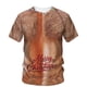 thumbnail image 1 of Camiseta de línea ancha para hombre, dos disfraces falsos de Hip-Hop para fiesta anual, Carnaval y Navidad, figura interesante e innovadora, Top con cuello redondo en 3d, 1 of 4