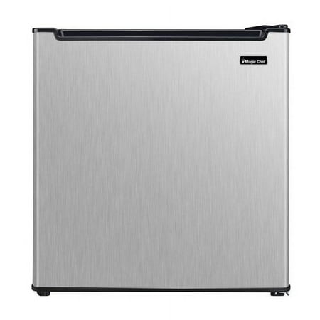 Magic Chef 1.7 cubic feet Mini Refrigerator - Stainless Steel - MCAR170STE Mini All-Refrigerator