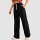 thumbnail image 5 of WILLBEST Pantalones Casuales para Mujer, con Bolsillos Inclinados, Pierna Ancha, Cómodos Pantalones Deportivos de Cintura Alta, Ropa Deportiva Versátil para Yoga con Bolsillos Chica, 5 of 8