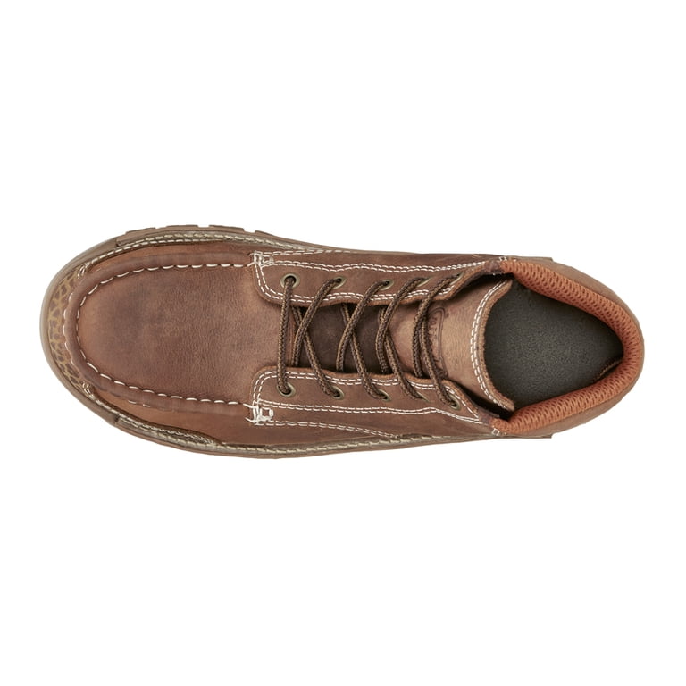 Justin Corbett Lace Up Moc Toe Waterproof Work Boots - Alloy Toe Mens Size 8 Justin Men main image 4