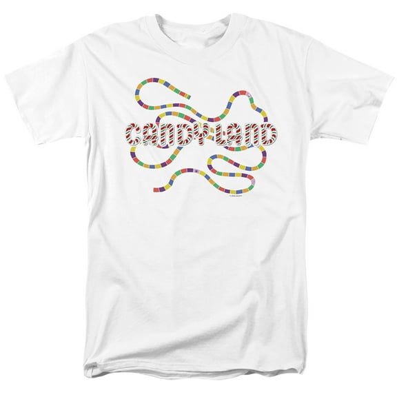 Candy Land Candy Land Board S/S Adult 18/1 T-Shirt White