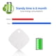 thumbnail image 4 of Rastreador Bluetooth, Buscador de actividad inteligente inalámbrico Anti-perdida Monedero para mascotas Localizador de llaves de teléfono Recordatorio de equipaje Buscador de GPS Alarma Adepaton CJWUS-3506, 4 of 8