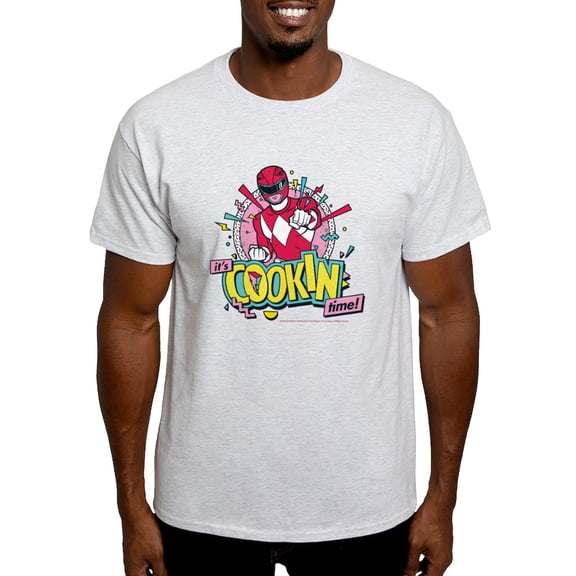 CafePress - Power Rangers It's Cookin Time Men's Value T Shirt - Men's Classic Graphic T-Shirt