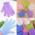 thumbnail image 2 of Yesbay 1PCS Shower Exfoliating Body Scrub Glove Dead Skin Removal Massage Spa Bath Mitt-Random, 2 of 7