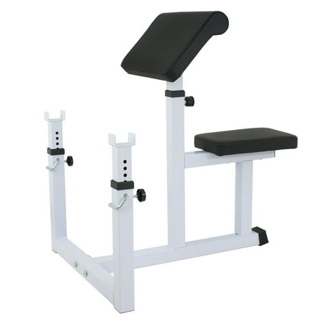 Zeny Arm Curl Weight Bench Adjustable Commercial Preacher Seated (Best Preacher Curl Bench)