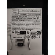 S116 Max Drone with Camera, HD FPV Drone , RC Quadcopter with Brushless Motor, Obstacle Avoidance, Waypoint Fly, One Key Take Off/Landing, 2 Batteries