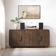 thumbnail image 3 of Crosley Furniture Millie Sideboard in Brown, 3 of 18