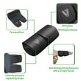 thumbnail image 2 of LAICAIW Finger Splint 2 Pieces Finger Support of Single Finger with Adjustable Attachment Strap Finger Brace for Sports Injuries Arthritis Pain Straightening/L, 2 of 6