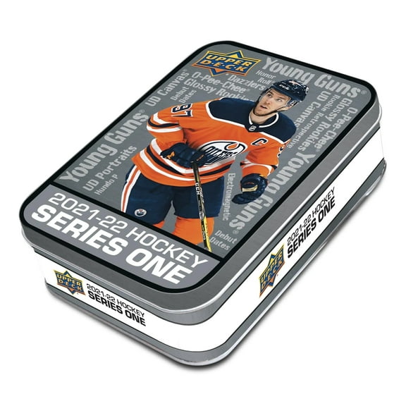 2021-22 Upper Deck Series 1 Hockey Tin Trading Cards