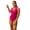 Rose, variant on Women's Crossback V-Neck One Piece Swimsuit