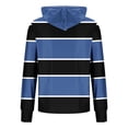 thumbnail image 4 of Frostluinai Fishing Shirts for Men Long Sleeve Rash Guard Shirts Color Block Sun Protection Hoodie Athletic Running Hiking Shirt with Thumb Holes, 4 of 5
